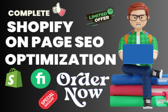 do complete shopify onpage SEO optimization and technical optimization