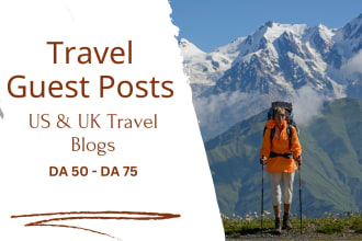 high da guest post on US and UK travel blogs, da 70
