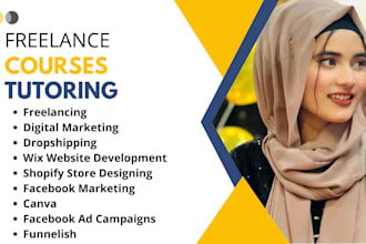 be your freelance courses tutor