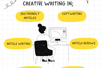 professionally write original and creative content