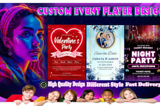 stand out with custom event promotional social media flyers