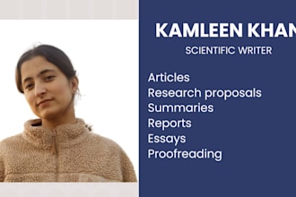 assist scientific writing on biological and plant sciences