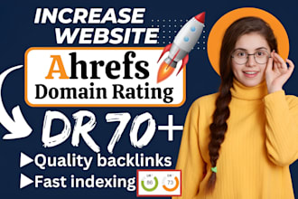 increase domain rating dr70, domain authority moz da quality backlinks
