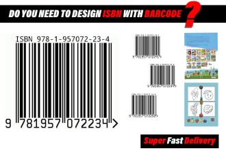 create barcode for your book with your isbn