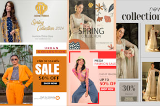 design youtube banners instagram, facebook , linkedin ads and social design post