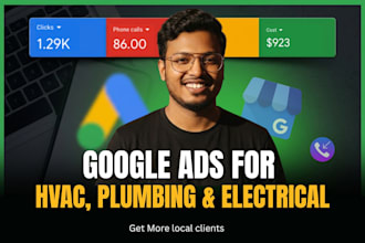 setup and manage google ads for cleaning, pest control, or landscaping business