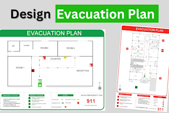 emergency evacuation plan,emergency exit,fire safety plan,