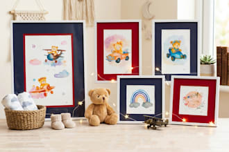 design printable nursery wall art for kids and etsy shop