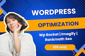 install and configure wp rocket, rank math pro, imagify