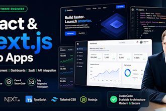 build react nextjs ai web apps with typescript and backend