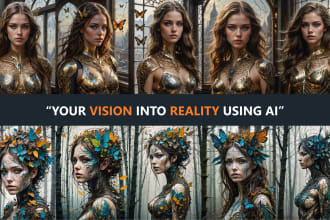 create realistic portraits, ai art character