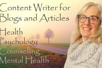 write psychology, counselling and mental health articles