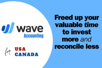 do accurate bookkeeping for USA canada sme owners using wave apps