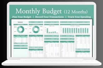 design budget by paycheck and transactions tracker in google sheet