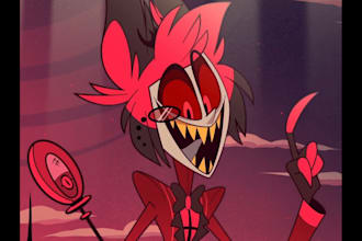 voice act as a hazbin hotel character