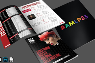 design prospectus, brochure, magazine, booklet and menu card