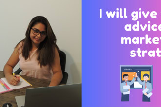 give you advice on marketing strategy