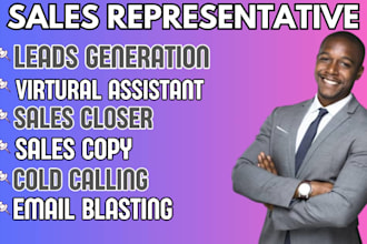 do online sales representative sales leads generation sales agent sales closer
