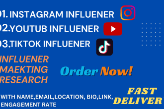 find  influencer for instagram  brand influncering marketing
