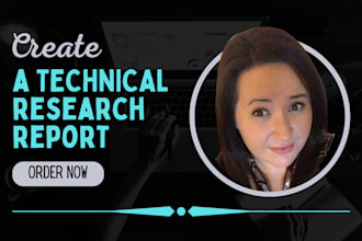 create a technical research report on any topic
