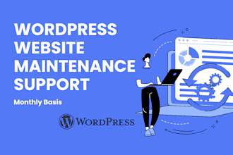 provide wordpress website maintenance support