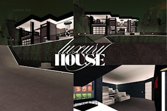 Panda Builder — Dream house specialist — custom Bloxburg houses with interiors from $10