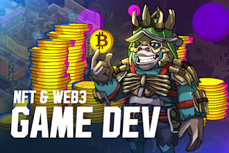 develop a crypto, nft or web3 platform game for you