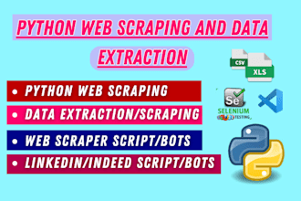 do python web scraping, web scraper and data scraper tools