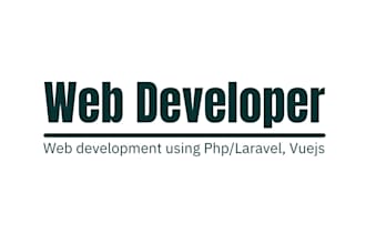both frontend backend developer in laravel vuejs development