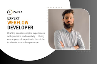 design, revamp, update, or fix your webflow website with wized and xano