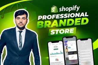 set up shopify professional dropshipping store