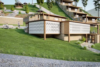 make best sketchup and revit models with realistic renders