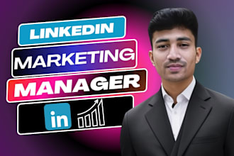 do linkedin marketing, organic growth and content management