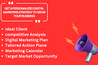 craft a profitable digital marketing strategy and plan