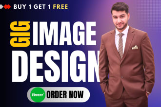 design fiverr gig image, gig cover, gig thumbnail or picture for you