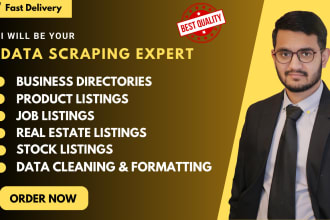 do web scraping, data mining, data extraction, and collection from any website