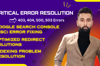 fix 403, 404, 503, 500 and critical errors in wordpress and redirects