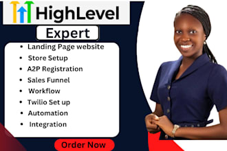 gohighlevel landing page gohighlevel sales funnel go highlevel website