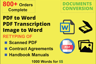 convert PDF to word or word to PDF