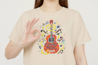 do realistic tshirt mockup