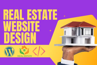 develop luxury real estate investor, realtor, brokers website in wordpress