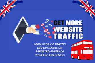 do no bot website traffic to increase sales UK,USA and website visibility