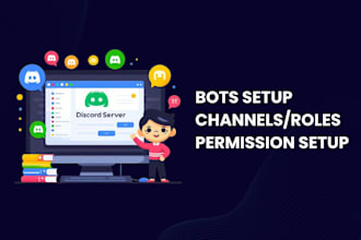 setup a professional custom discord server community in 24 hours