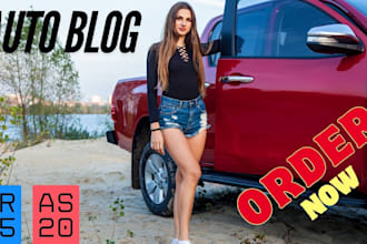 write publish auto guest posts, backlinks, automotive post