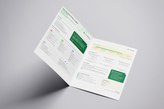 design proposals flyers and one pagers
