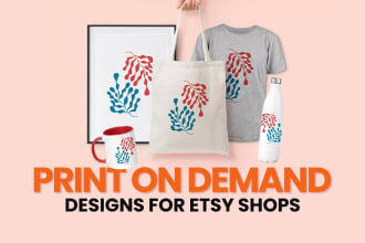 create print on demand designs for your etsy shop
