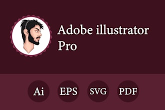 do any adobe illustrator work professionally