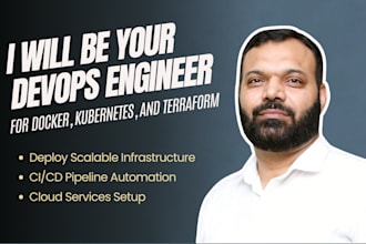 be your professional devops engineer for docker, kubernetes, and terraform