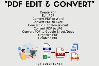 convert PDF to word