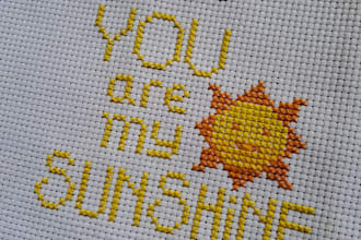 create cute cross stitch designs for you